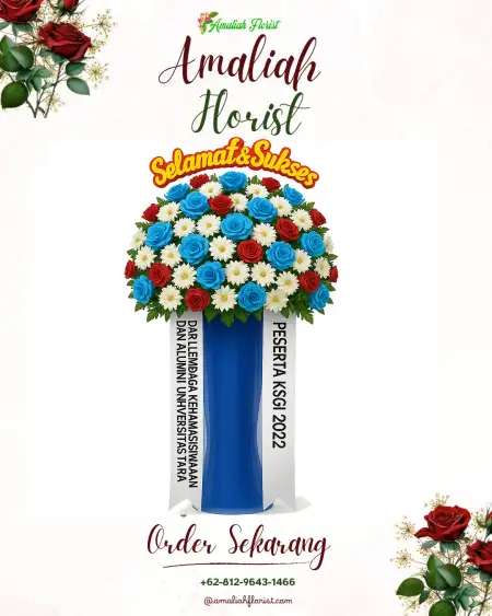 Standing Flowers Gedung Wedding Tangerang